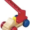 Houten Mini-brandweerwagen Fagus -Speelgoedwinkel Voor Kinderen mini brandweerwagen fagus 12 02
