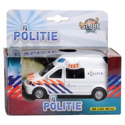 Politiebus, Pull Back Met Licht En Geluid. -Speelgoedwinkel Voor Kinderen politiebus kidsglobe 510711 1 1