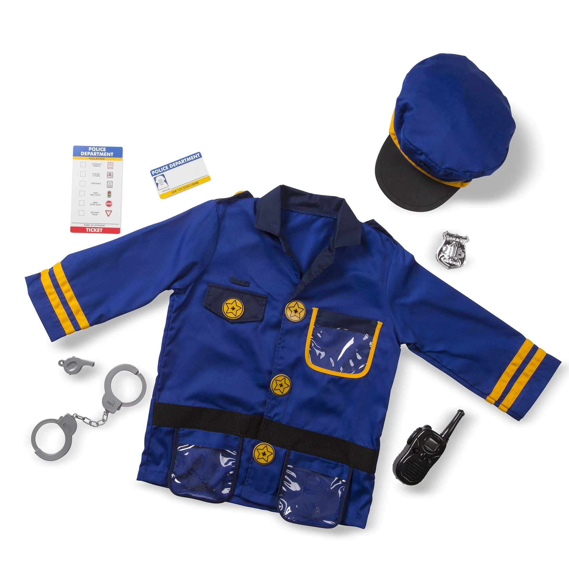 Melissa & Doug Politiepak Verkleedkleren Politie Melissa&Doug 7 Melissa & Doug Politiepak Verkleedkleren Politie Melissa&Doug - Afbeelding 5