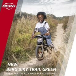 BERG BIKY Trial Groen Loopfiets 12 Inch Handrem 14 BERG BIKY Trial Groen Loopfiets 12 Inch Handrem -Speelgoedwinkel Voor Kinderen preview 1080x1080 Insta FB BERG Biky Trail Green