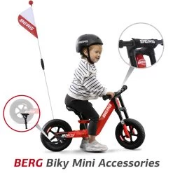 BERG Biky Mini Red Loopfiets 10 ” Inch EVA Banden -Speelgoedwinkel Voor Kinderen preview 8715839077742 08 BERG Biky MiniRed Accessoires