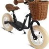 PUKY 1510 LRM Retro Zwart Loopfiets Black -Speelgoedwinkel Voor Kinderen puky 4092 loopfiets lrm zwart retro incl mandje speelactief.nl 1