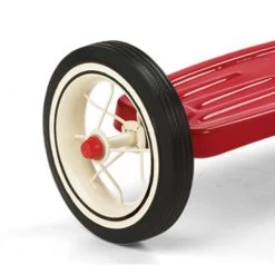 RadioFlyer Classic Red Tricycle Met Duwstang -Speelgoedwinkel Voor Kinderen radio flyer rf435aclassic red tricycle with push handle driewieler met duwstang 03