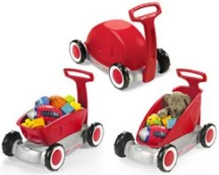 RadioFlyer 3-in-1 Wagon -Speelgoedwinkel Voor Kinderen radioflyer bolderkar speelwagen rood 3in1wagon 1