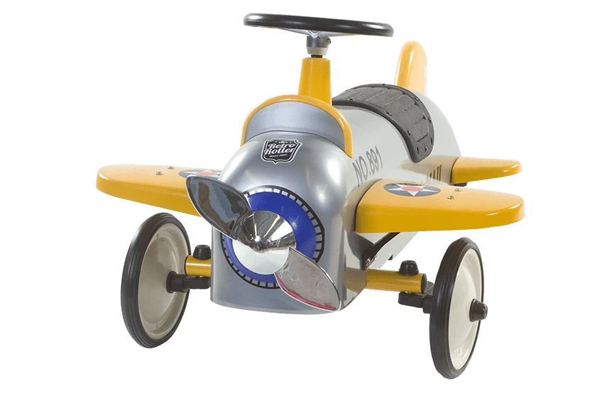 Retro Roller Loopvliegtuig Aeroplane Charles 5 Retro Roller Loopvliegtuig Aeroplane Charles - Afbeelding 3