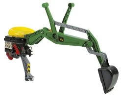 RollyToys Backhoe John Deere Graafarm Traptractor