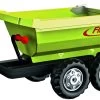 RollyToys Halfpipe Trailer Fliegl Traptractor -Speelgoedwinkel Voor Kinderen rollyhalfpipe trailer fliegl rollytoys a125067