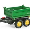 RollyToys Mega Trailer John Deere 3-zijdige Kipper Aanhanger -Speelgoedwinkel Voor Kinderen rollymega trailer rollytoys 122004