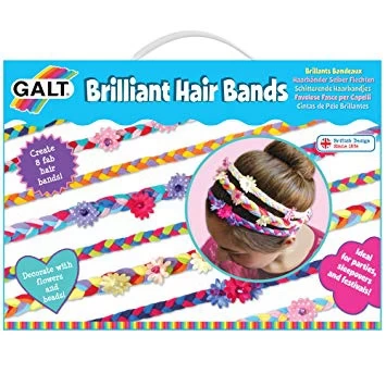 Haarbandjes Vlechten Brilliant Hair Bands Knutselpakket 3 Haarbandjes Vlechten Brilliant Hair Bands Knutselpakket