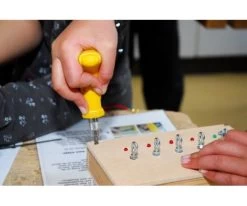 Toolkid Schroevendraaier Met Bitjes Kindergereedschap -Speelgoedwinkel Voor Kinderen schroevendraaier met bitjes toolkid 100650 2