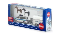 Siku 231000301 Politiewagen Met Paardentrailer DE Schaal 1 : 55 -Speelgoedwinkel Voor Kinderen sik 231000301 politiewagen met paardentrailer nl 1 1