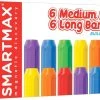 SmartMax SMX105 Uitbreidingsset 6x Medium + 6x Long Bars Medium En Lange Staven -Speelgoedwinkel Voor Kinderen smartmax smx105 6 medium 6 long bars
