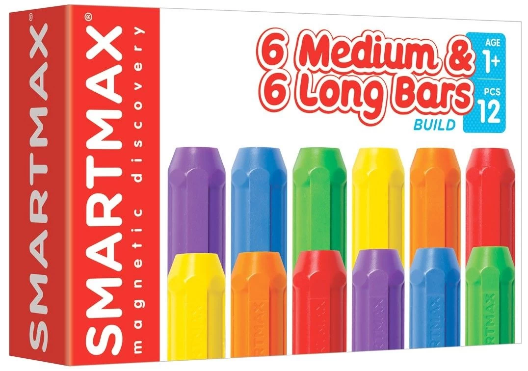 SmartMax SMX105 Uitbreidingsset 6x Medium + 6x Long Bars Medium En Lange Staven