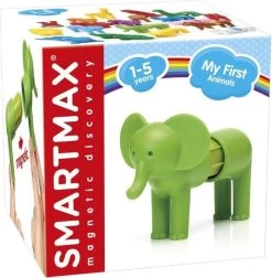 Smartmax SMX150B My First Elephant Green -Speelgoedwinkel Voor Kinderen smartmax smx151B my first elepfant green olifant groen 3