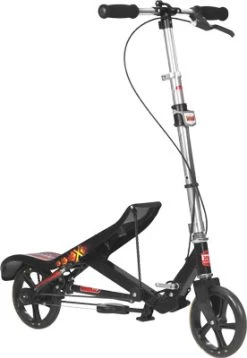 SpaceScooter X580 Black Space Scooter Zwart -Speelgoedwinkel Voor Kinderen spacescooter step autoped black 2