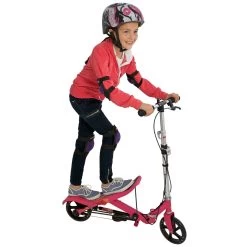 SpaceScooter X580 Pink Space Scooter Roze 9 SpaceScooter X580 Pink Space Scooter Roze -Speelgoedwinkel Voor Kinderen spacescooter step autoped pink 3