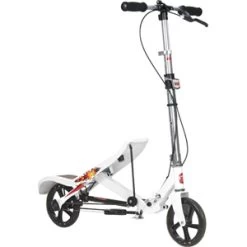 Space Scooter White Spacescooter Wit -Speelgoedwinkel Voor Kinderen spacescooter step autoped white 2