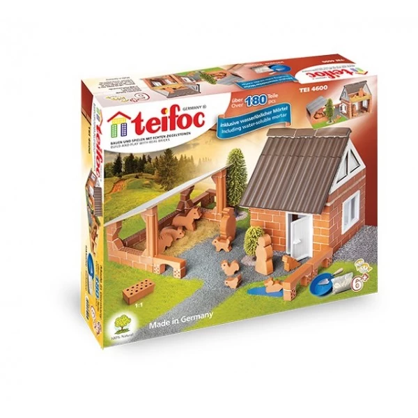 Bouwdoos Teifoc T4600 – Boerderij Met Speelfiguren 3 Bouwdoos Teifoc T4600 – Boerderij Met Speelfiguren