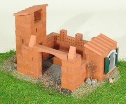 Teifoc T8010 Bouwdoos Kasteel/Huis Metselset -Speelgoedwinkel Voor Kinderen teifoc t8010 kasteel huis 2 1