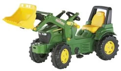 RollyToys Farmtrac JohnDeere 7930 Voorlader Traptractor -Speelgoedwinkel Voor Kinderen traptractor rollyfarmtrac john deere 7930 met rollytraclader rollytoys a710027 1