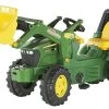 RollyToys Farmtrac JohnDeere 7930 Voorlader Traptractor -Speelgoedwinkel Voor Kinderen traptractor rollyfarmtrac john deere 7930 met rollytraclader rollytoys a710027