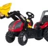 RollyToys X-Trac Valtra Met Voorlader Traptractor -Speelgoedwinkel Voor Kinderen traptractor rollytoys 049493 rolly x trac valtra plus rollytraclader