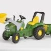 Rolly X-Trac JD Traptractor Met Laadschep En Farmtrailer Voordeelbundel -Speelgoedwinkel Voor Kinderen traptractor xtrac john deere lader rollytoys 049523