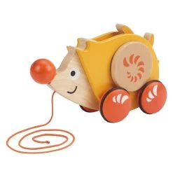 Trekfiguur Hape Egel 11 Trekfiguur Hape Egel -Speelgoedwinkel Voor Kinderen trekdiertje hape walk a long egel 2