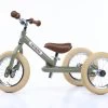 Trybike Steel Green 2in1 Loopfiets Vintage Groen -Speelgoedwinkel Voor Kinderen trybike vintage green 4 scaled 1